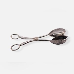 Leonard Silver Manufacturing Co. Silverplate Serving Tongs